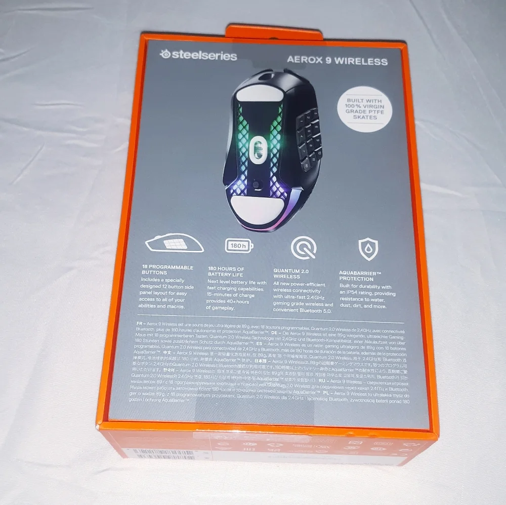 Steelseries Aerox 9 Wireless Optical Superlight Gaming Mouse